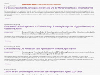 germanwatch.org Webseite Vorschau