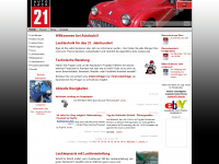 autolack21.de Webseite Vorschau