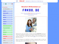 fakoo.de Webseite Vorschau