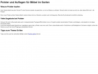 polster-fuer-gartenmoebel.de Webseite Vorschau