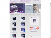 parfumflacons.de Webseite Vorschau