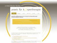 koerpertherapie-bern.ch Webseite Vorschau