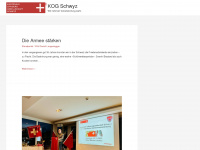 kog-sz.ch Webseite Vorschau