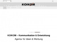 koikom.de Webseite Vorschau