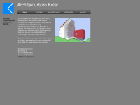 kolar-architekt.de Webseite Vorschau