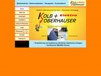 kolb-oberhauser.de Webseite Vorschau