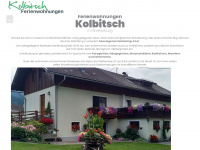 kolbitsch-greifenburg.at Webseite Vorschau