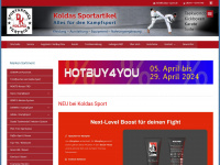 koldas-sport.de Webseite Vorschau