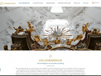 kollegienkirche.at Webseite Vorschau