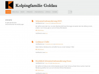 kolping-goldau.ch Webseite Vorschau