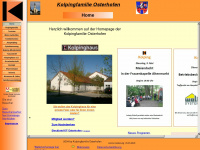kolping-osterhofen.de Webseite Vorschau