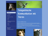 kommunizieren-mit-tieren.ch Webseite Vorschau