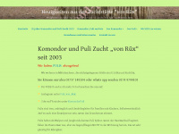 komondor-und-puli-von-ruex.de Webseite Vorschau