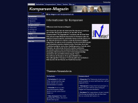komparsen-magazin.de Webseite Vorschau