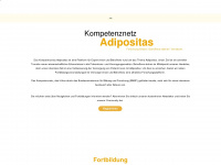 kompetenznetz-adipositas.de Webseite Vorschau