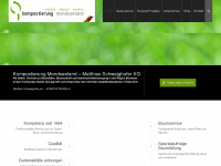 kompostieren.at Webseite Vorschau