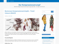 kompressionsstrumpf.ch Webseite Vorschau