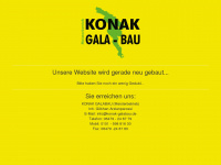 konak-galabau.de Webseite Vorschau