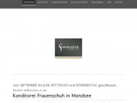 konditorei-frauenschuh.at Webseite Vorschau