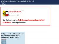 konkordia-muemliswil.ch Webseite Vorschau