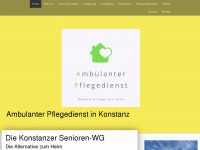 konstanzer-senioren-wg.de Webseite Vorschau