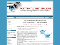 kontaktlinsen-galerie.de Webseite Vorschau