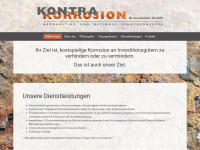 kontrakorrosion.ch Webseite Vorschau