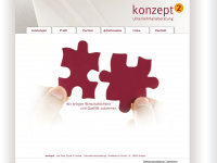 konzept2.de Webseite Vorschau