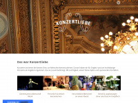 konzertliebe.ch Webseite Vorschau