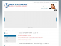 radiologie-sauerland.de Webseite Vorschau