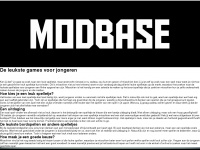 modbase.be Webseite Vorschau