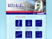 kopa.at Webseite Vorschau