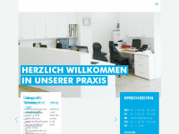 lungenpraxis-hoheluft.de Webseite Vorschau