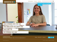 korporation.ch Webseite Vorschau
