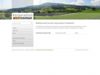 korporation-freienbach.ch Webseite Vorschau