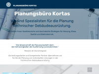kortas-planung.de Webseite Vorschau