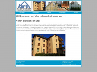 korth-bautenschutz.de Webseite Vorschau