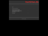 kortirion.de Webseite Vorschau