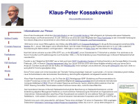 kossakowski.de Webseite Vorschau