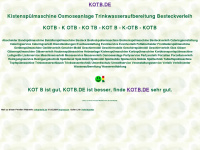 kotb.de Webseite Vorschau
