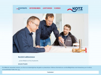 kotz-haustechnik.de Webseite Vorschau