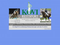 kovi-reitsport.ch Webseite Vorschau