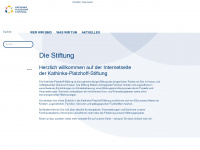 kp-stiftung.de Webseite Vorschau