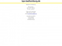 kpo-badhomburg.de Webseite Vorschau