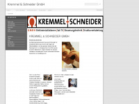 kr-schneider.at Webseite Vorschau