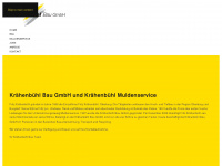krabau.ch Webseite Vorschau