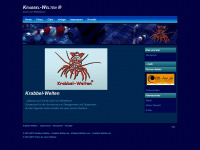 krabbel-welten.de Webseite Vorschau