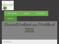 kraeuter-werkstatt.de Webseite Vorschau
