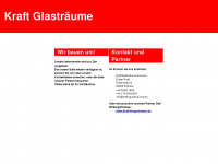 Kraft-glastraeume.de