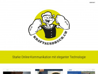 kraftausdruck.ch Webseite Vorschau